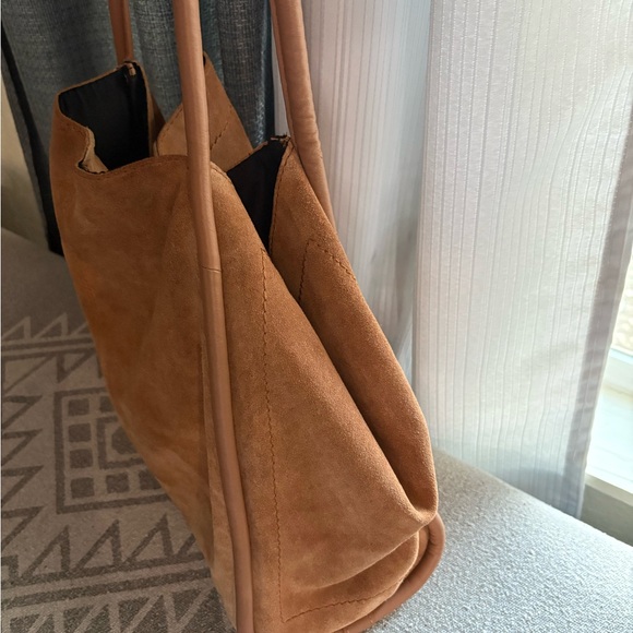 ASOS Tan Suede Tote Bag - Picture 5 of 8